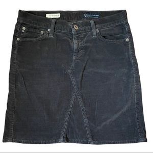 AG ADRIANO GOLDSCHMIED The Mid-Box Skirt Corduroy